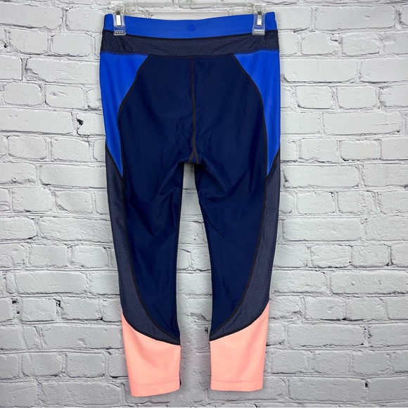 Athleta Tri-ssential Colorblock Swim Capri Sz M - Picture 7 of 13